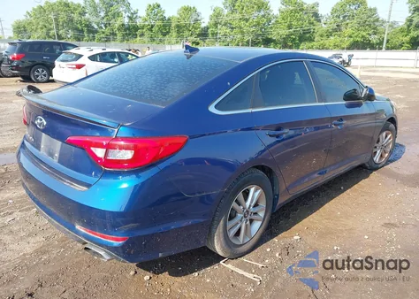 2016 Hyundai Sonata Se from USA, damaged, VIN 5NPE24AF7GH319693